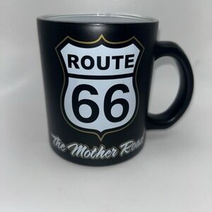Route 66 The‎ Mother Road glass coffee cup